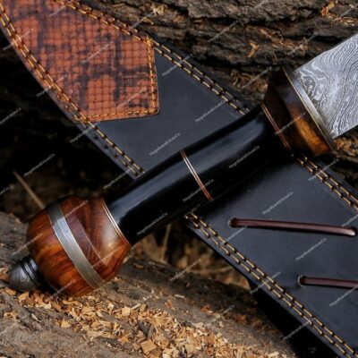 Unique Handmade Damascus Steel Gladiator /Gladius /Roman Sword, best anniversary gift for him Swords with leather sheath gift for boyfriend