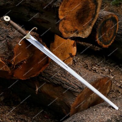 Handmade Stainless Steel Medieval Catholic Sword / Catholic Kings Sword, Hunting/Combat Sword, Knights / Templar Sword, Gifts for him/Father