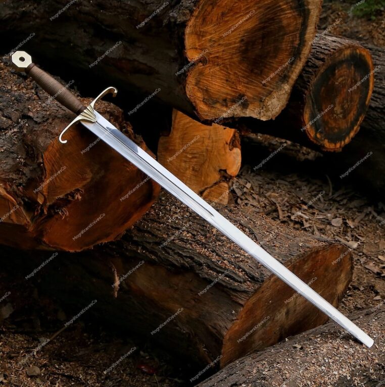 Handmade Stainless Steel Medieval Catholic Sword / Catholic Kings Sword, Hunting/Combat Sword, Knights / Templar Sword, Gifts for him/Father