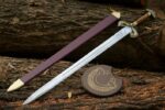 Lords of the Ring Handmade Theoden herugrim Replica Sword Groomsmen gift/Gift for Boyfriend/Gift for husband/ best christmas gift