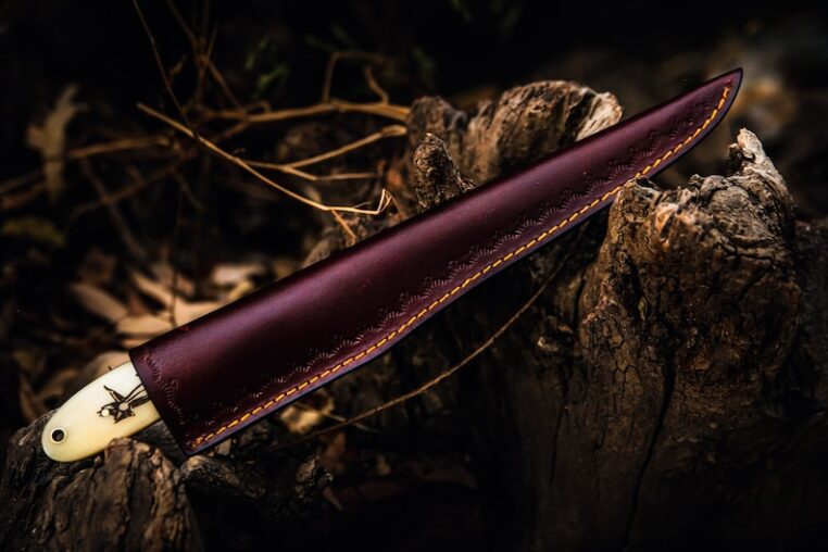Fillet Fishing Knife Handmade Damascus Steel Knife with Flexible Blade