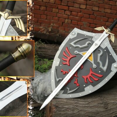 Hylian sheild inspired Handmade Replica for cosplay and decoration Custom hand forged stainless steel The Legend of zelda