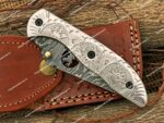 Hand Forged Damascus Steel Pocket knife, Folding Knife, Damascus Knives, Every Day Carry Knife