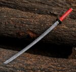 Magnificent Combo Hand Forged Damascus Steel and Stainless Full Tang Sword, Ninja Sword, Assassin's sword, Katana Sword,